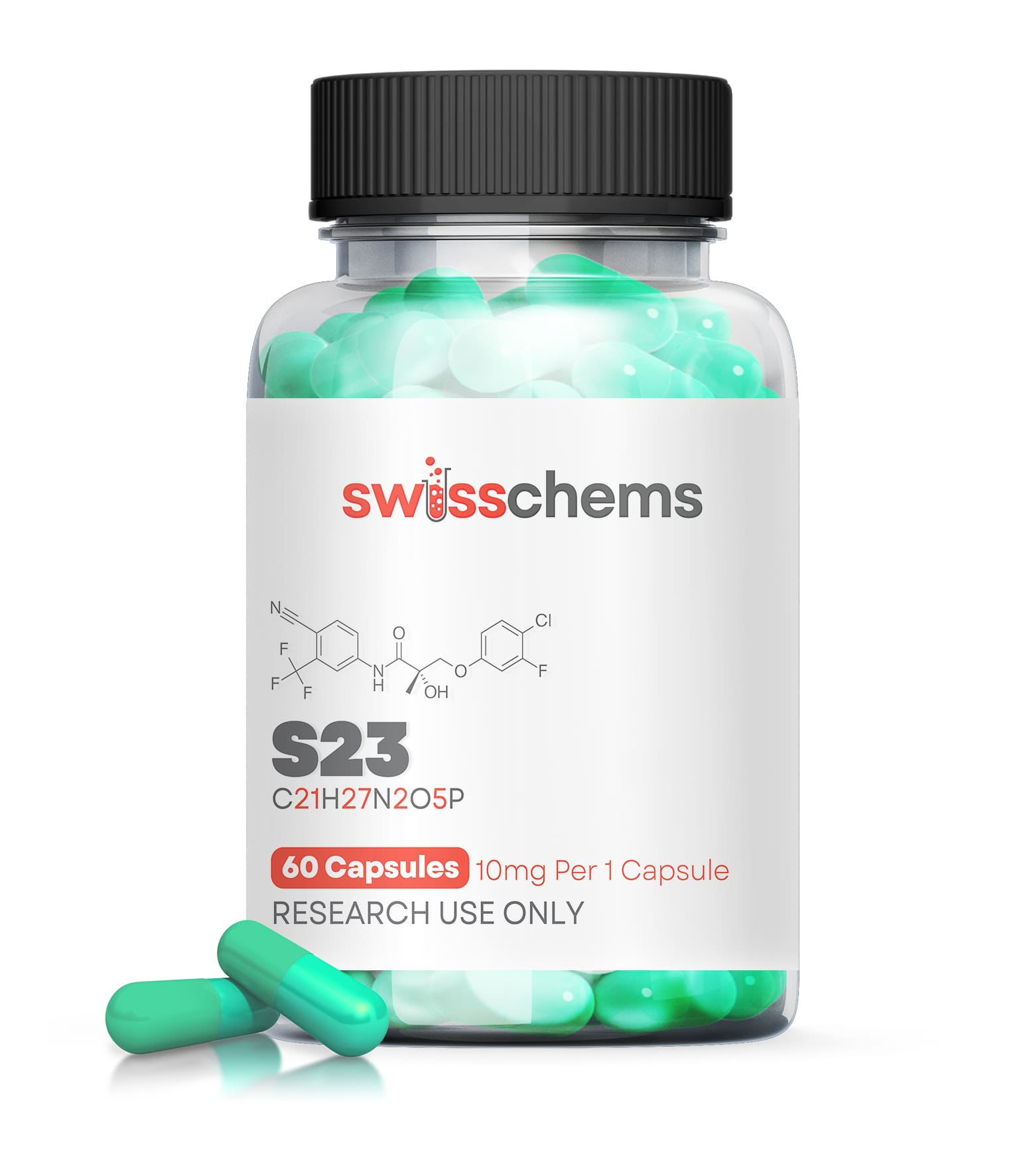S-23 (10mg/capsule), 60 Capsules